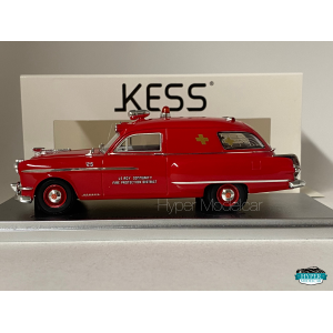 KESS MODEL 1/43 PACKARD HENNEY JR AMBULANCE 1954 RED  ART. KE43033001