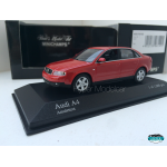 MINICHAMPS 1/43 AUDI A4  B6 3.0 2000 RED ART.430010102