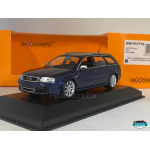 MINICHAMPS 1/43 AUDI RS6 AVANT 2002 BLUE MET ART.940011710
