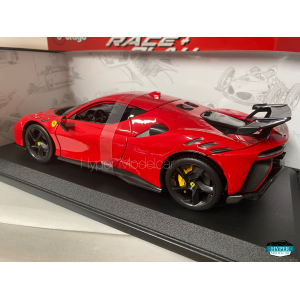 BURAGO 1/18 FERRARI SF90XX STRADALE 2024 ROSSO CORSA ART.18-16020-02014