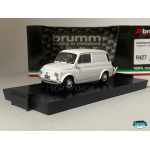 BRUMM 1/43 FIAT 500 GIARDINIERA VAN 1972  BIANCO ART. R340