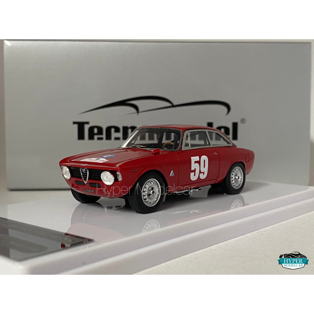 TECNOMODEL 1/43 ALFA ROMEO GIULIA 1600 SPRINT GTA #59 TOUR DE CORSE 1965 TM43-27E