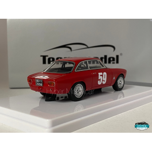 TECNOMODEL 1/43 ALFA ROMEO GIULIA 1600 SPRINT GTA #59 TOUR DE CORSE 1965 TM43-27E
