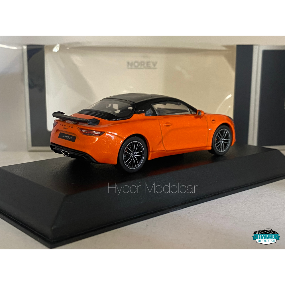NOREV 1/43 ALPINE A110 S PACK AERO 2022 ORANGE  ART.517869