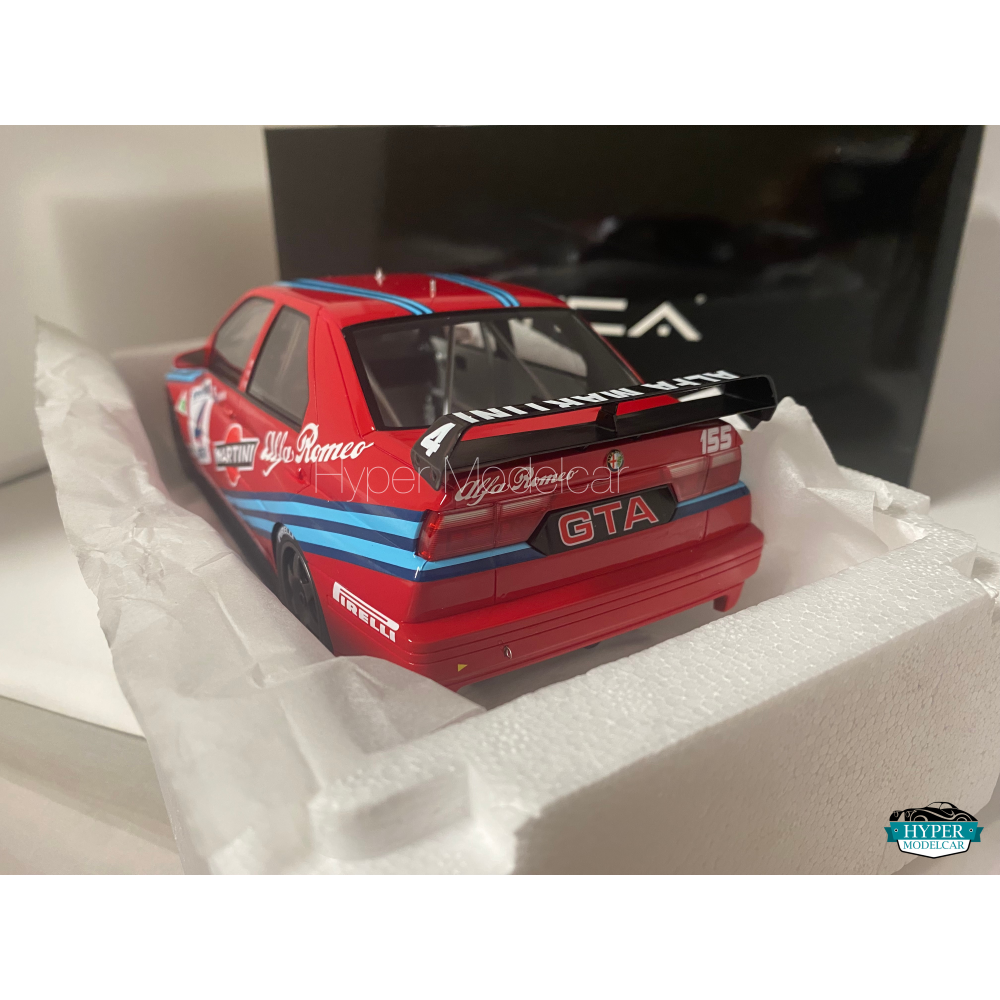 MITICA 1/18 ALFA ROMEO 155 GTA SUPERTURISMO #4 NANNINI 1992 ART. MITICA100060