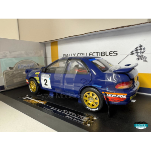 SUN STAR 1/18 SUBARU IMPREZA #2 WINNER RALLY NEW ZEALAND 1994 ART.05521