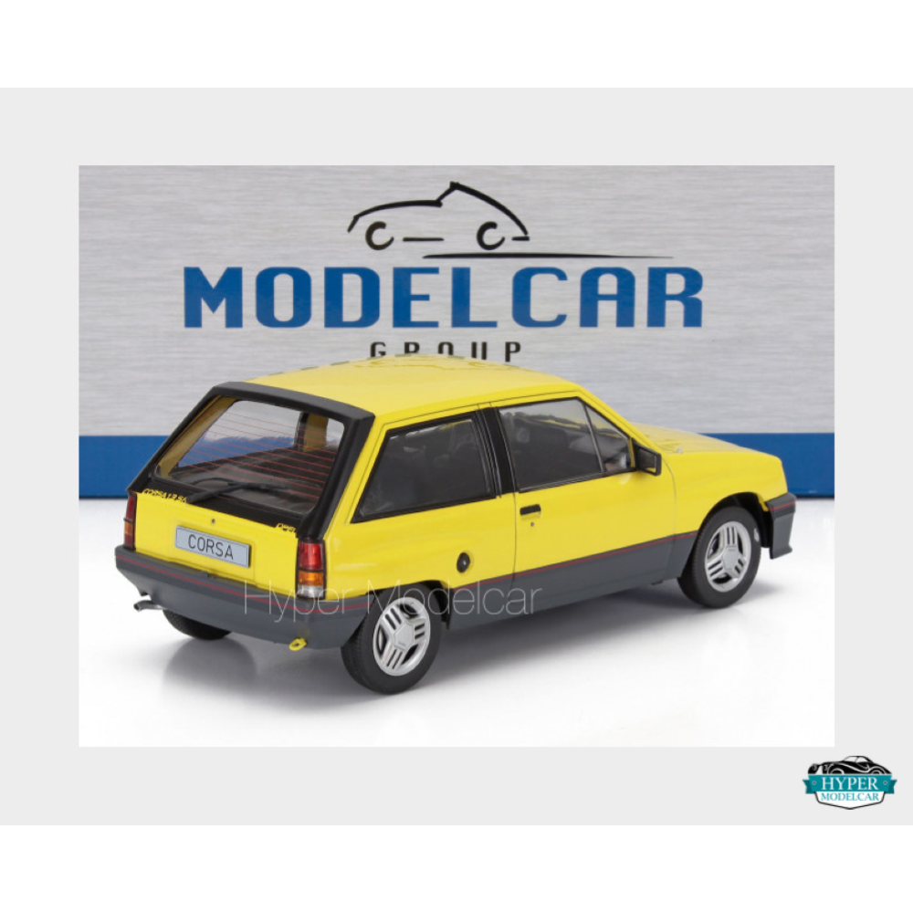 MCG 1/18 OPEL CORSA A SR 1983 YELLOW ART. MCG18431
