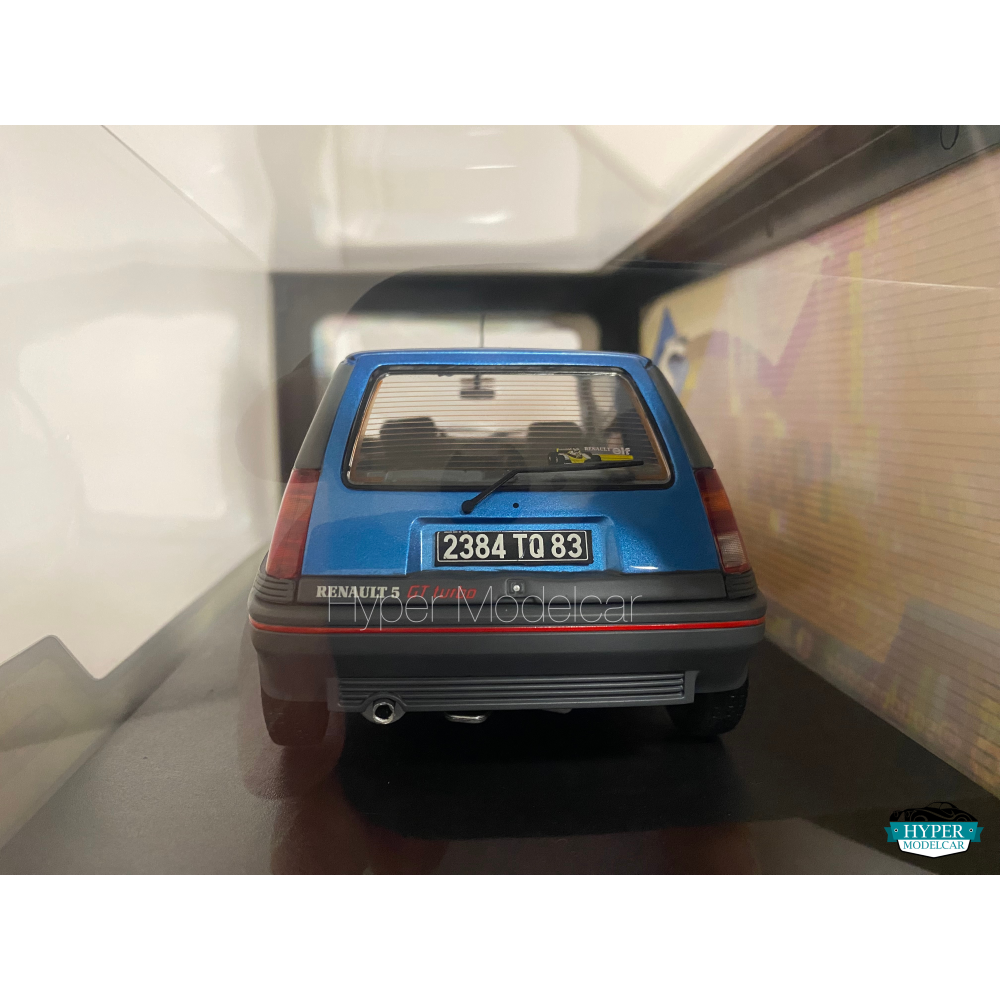 SOLIDO 1/18 RENAULT R5 GT TURBO MKI ALPINE BLUE 1985 ART.1810004
