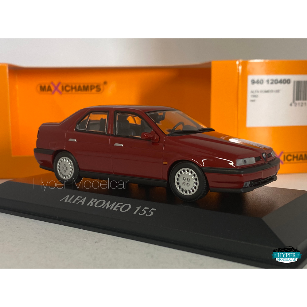 MINICHAMPS 1/43 ALFA ROMEO 155 1991 DARK RED ART. 940120400