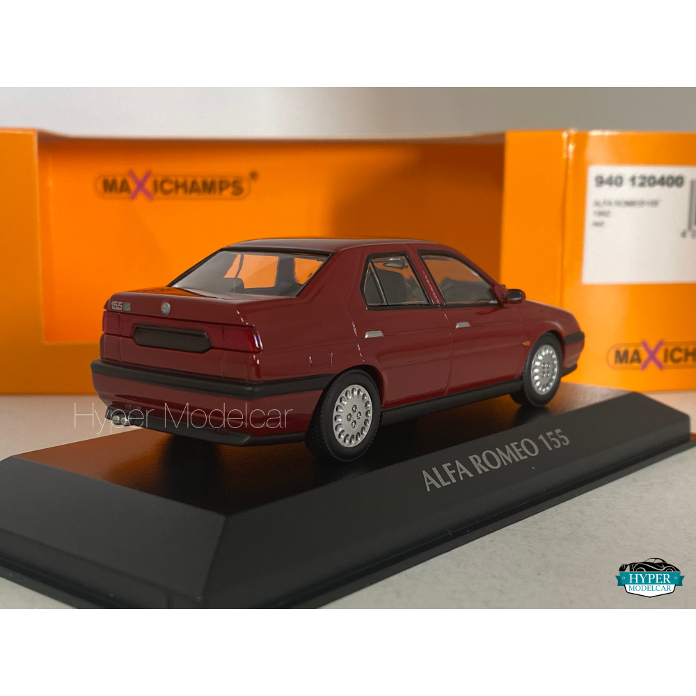 MINICHAMPS 1/43 ALFA ROMEO 155 1991 DARK RED ART. 940120400