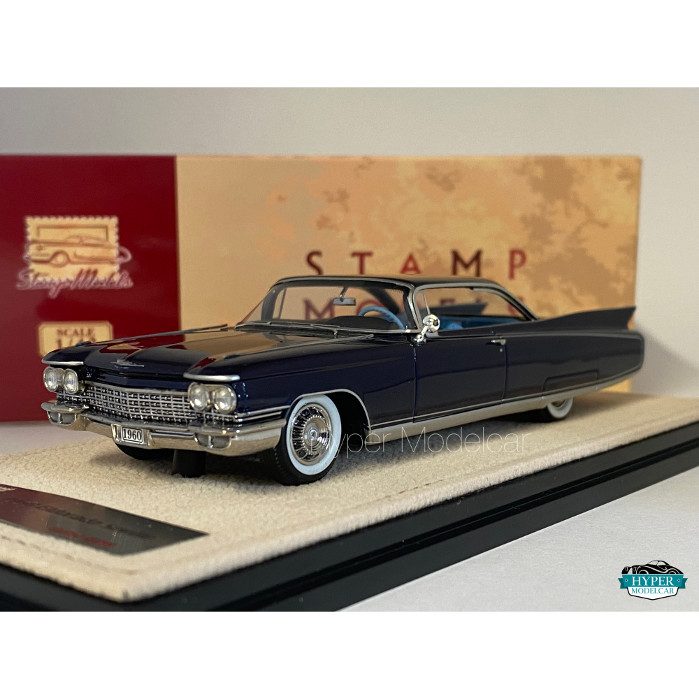 STAMP-MODELS 1/43 CADILLAC ELDORADO SEVILLE 1960 YORK BLUE MET STM60003