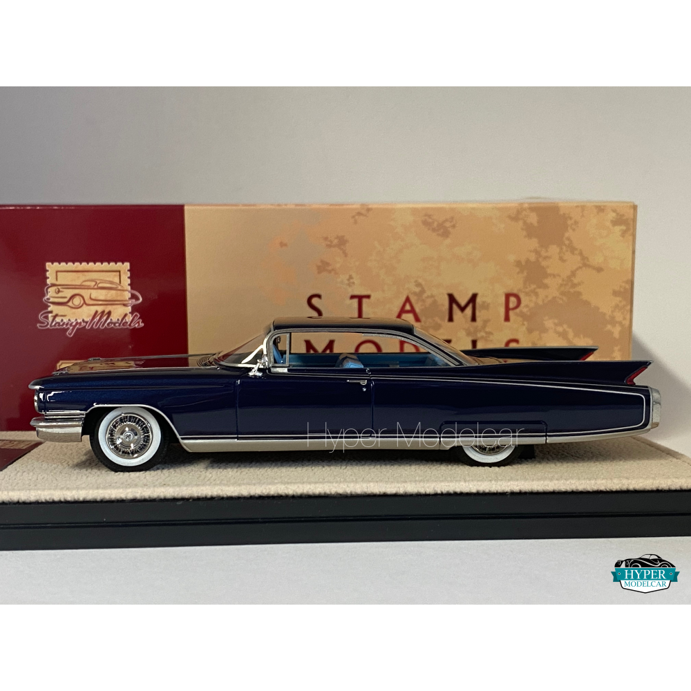 STAMP-MODELS 1/43 CADILLAC ELDORADO SEVILLE 1960 YORK BLUE MET STM60003