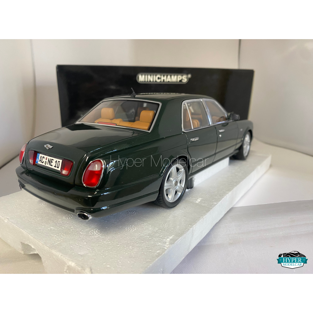 MINICHAMPS 1/18 BENTLEY ARNAGE T 2002 GREEN MET.100139070