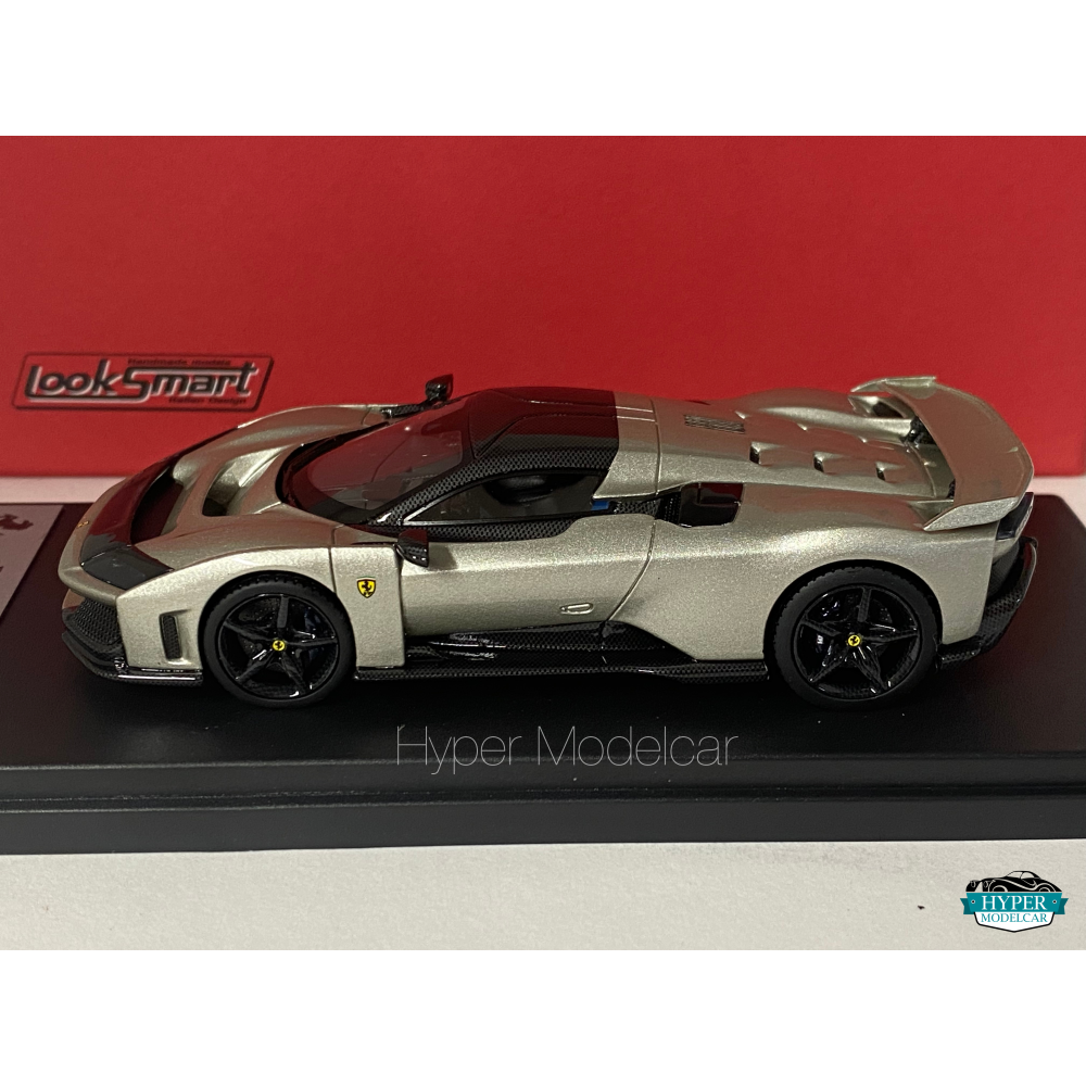 LOOKSMART 1/43 FERRARI F80 2024 ALLUMINIO LUCIDO ART. LS559I