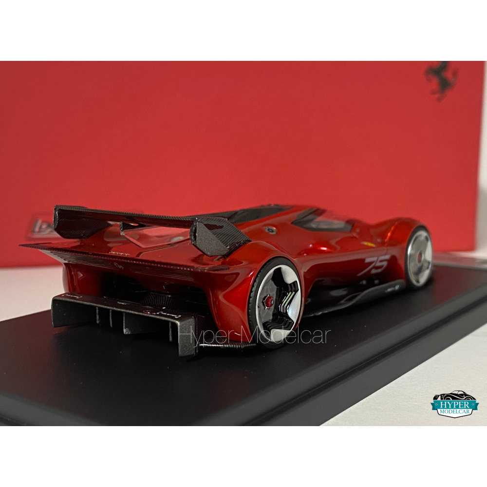 LOOKSMART 1/43 FERRARI VISION GRAN TURISMO #75 2024 ROSSO MAGMA ART. LS546B