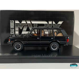 MATRIX SCALE MODELS 1/43 LAND ROVER RANGE ROVER VOGUE LSE 1992 BLACK MX41208-033
