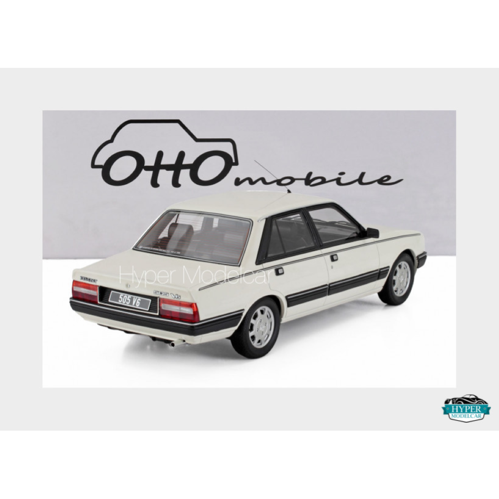 OTTOMOBILE 1/18 PEUGEOT 505 V6 1989 WHITE ART.OT1297