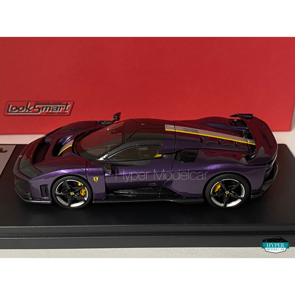 LOOKSMART 1/43 FERRARI F80 2024 VIOLA HONG KONG ART. LS559L