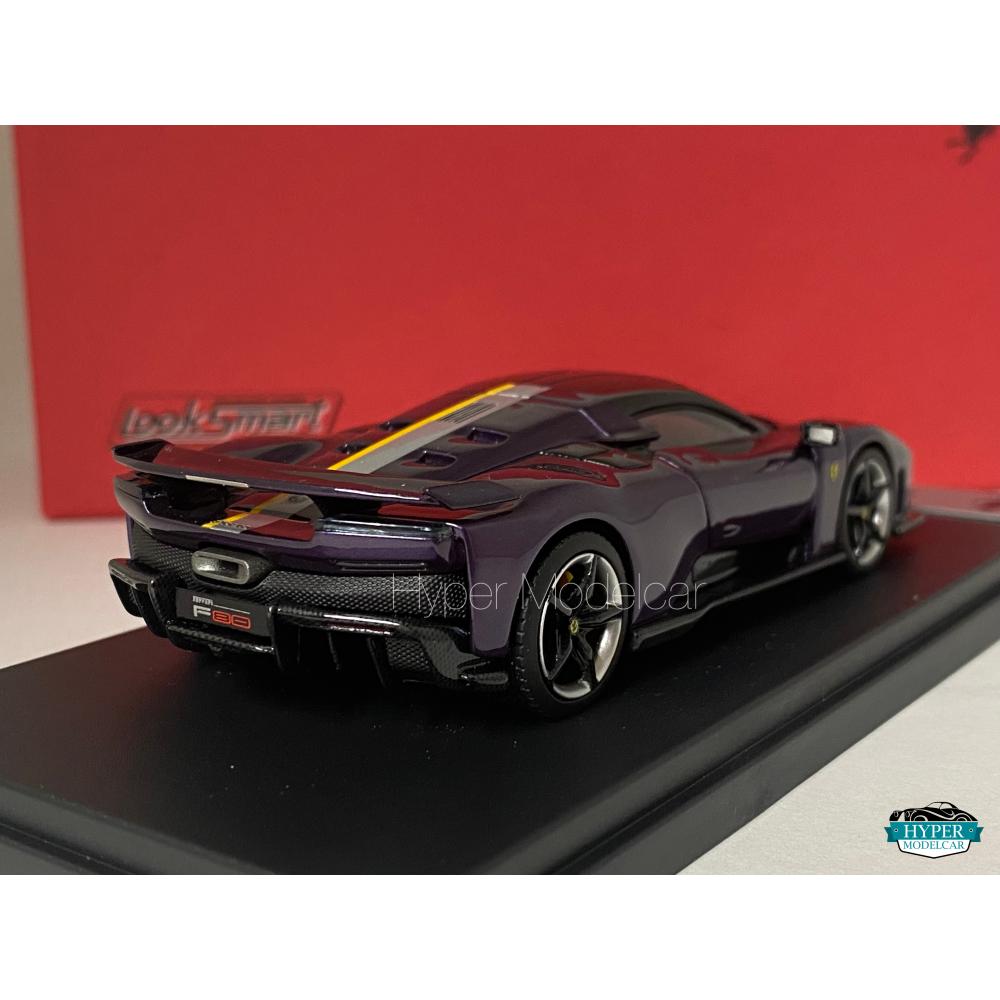 LOOKSMART 1/43 FERRARI F80 2024 VIOLA HONG KONG ART. LS559L