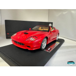 SUPER ELITE HOT WHEELS 1/18 FERRARI SUPERAMERICA 2004 RED ART.K4147-0510