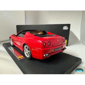 SUPER ELITE HOT WHEELS 1/18 FERRARI SUPERAMERICA 2004 RED ART.K4147-0510