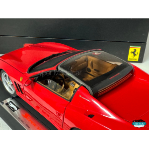 SUPER ELITE HOT WHEELS 1/18 FERRARI SUPERAMERICA 2004 RED ART.K4147-0510