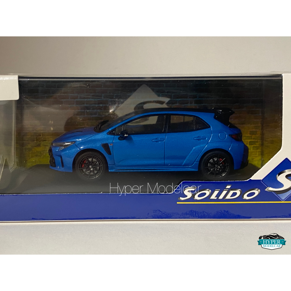 SOLIDO 1/43 TOYOTA COROLLA GR CIRCUIT EDITION 2023 FLAME BLUE ART.4314203