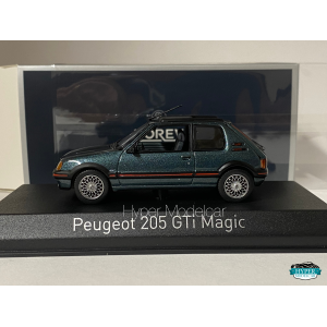NOREV 1/43 PEUGEOT 205 GTI 1.9 MAGIC 1990 SORRENTO GREEN  ART.471752