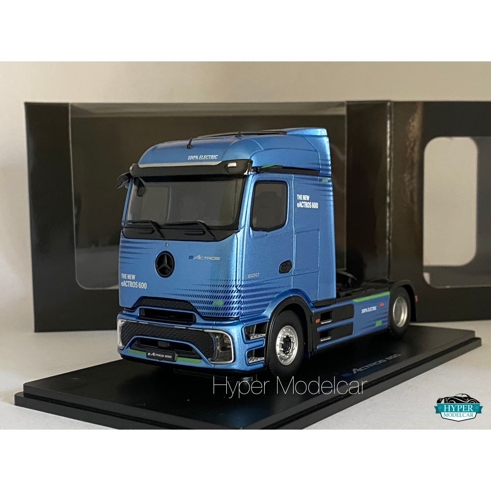 ELIGOR 1/43 MERCEDES E-ACTROS 600 TRUCK TRACTOR 2-ASSI 2025 BLUE  ART.118333