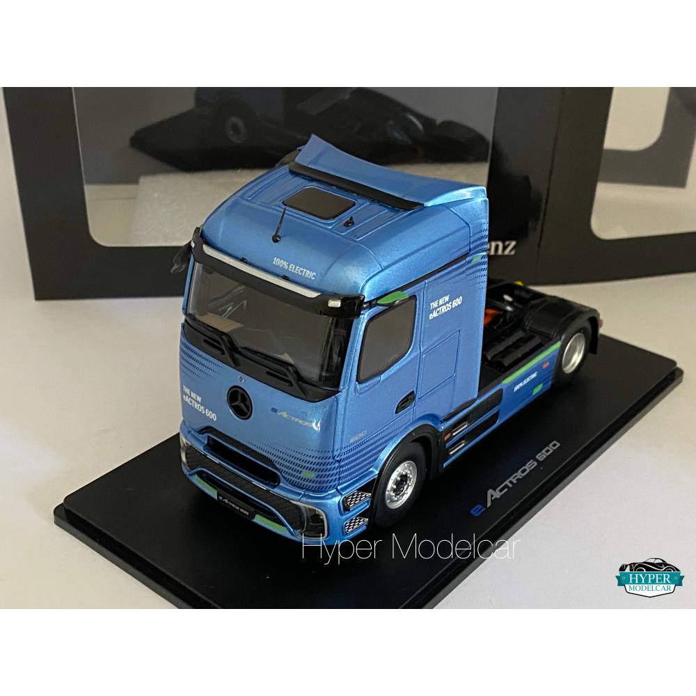 ELIGOR 1/43 MERCEDES E-ACTROS 600 TRUCK TRACTOR 2-ASSI 2025 BLUE  ART.118333