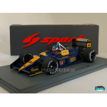 SPARK MODEL 1/43 AGS F1 JH23 #14 FRANCE GP 1988 P. STREIFF ART.S7245