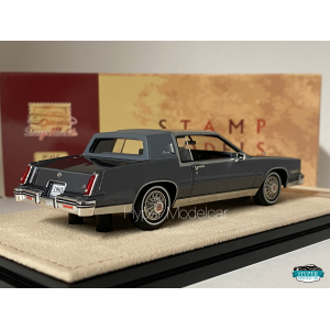 STAMP-MODELS 1/43 CADILLAC ELDORADO BIARRITZ 1985 MEDIUM GRAY STM85002
