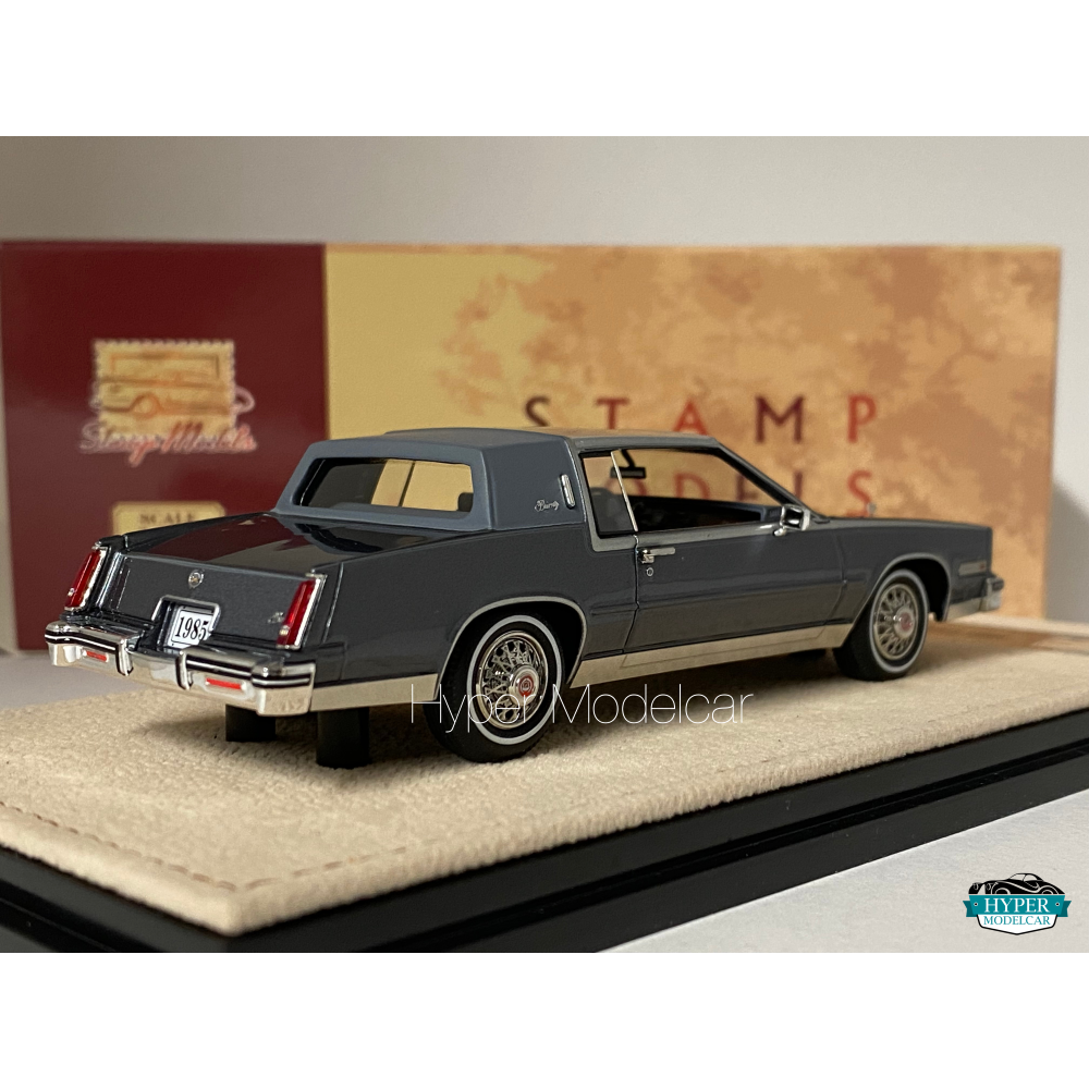 STAMP-MODELS 1/43 CADILLAC ELDORADO BIARRITZ 1985 MEDIUM GRAY STM85002