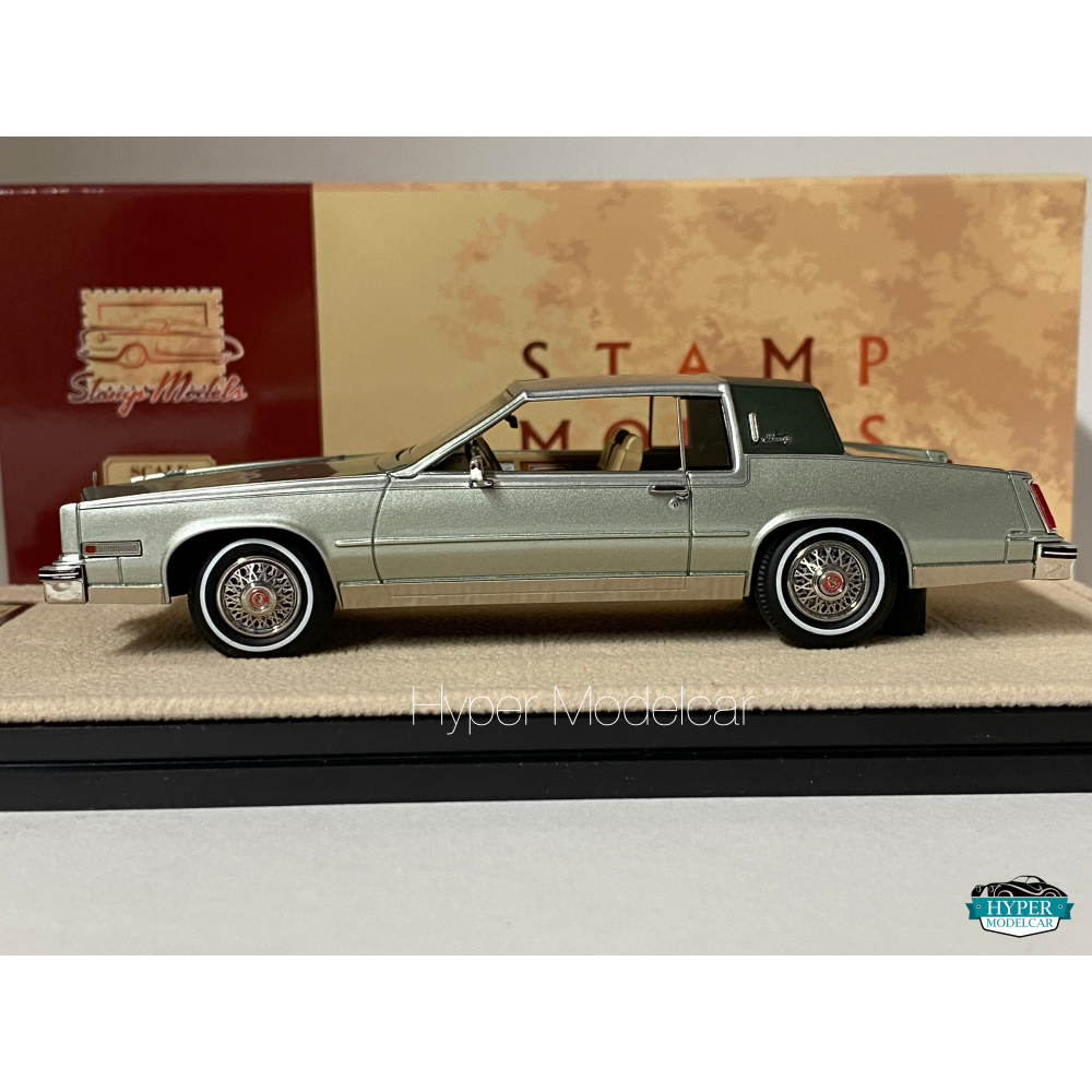 STAMP-MODELS 1/43 CADILLAC ELDORADO BIARRITZ 1985 LIGHT SAGE STM85003