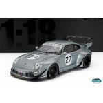 GT SPIRIT 1/18 PORSCHE 911 992 RWB #27 YUIITSU MUNI 2024 GREY GT522
