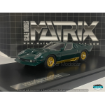 MATRIX SCALE MODELS 1/43 LAMBORGHINI MIURA P400S MILLECHIODI 1969 GREEN MX51207-011