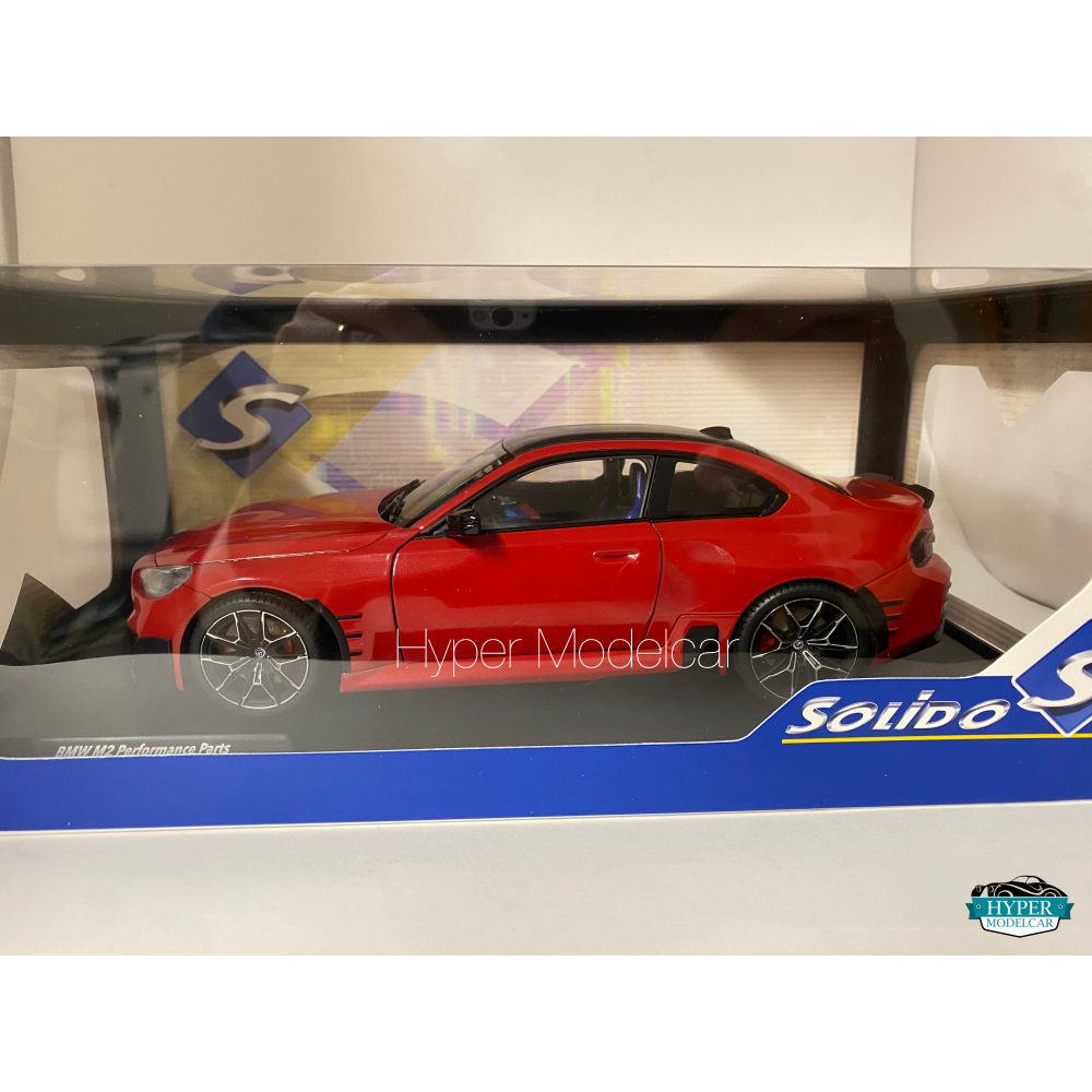 SOLIDO 1/18 BMW 2-SERIES M2 M PERFORMANCE PARTS G87 2024 RED ART.1812902