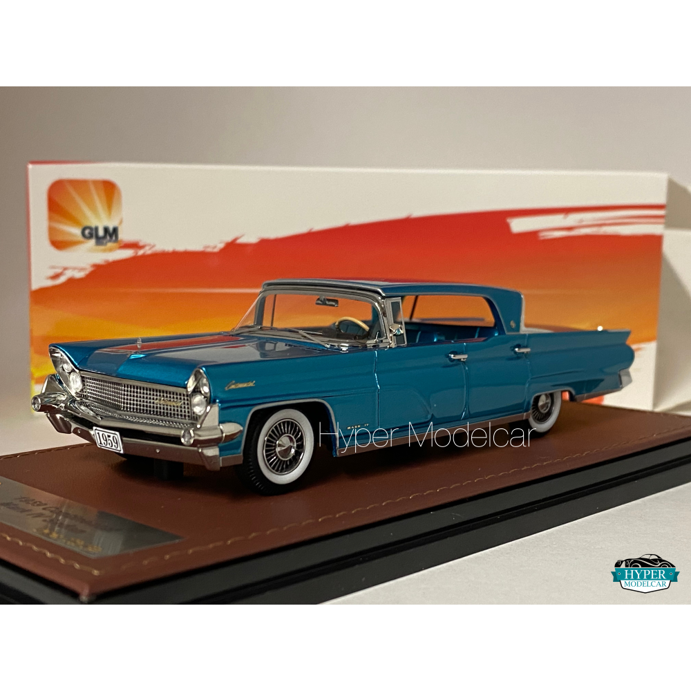 GLM 1/43 LINCOLN CONTINENTAL MK IV SEDAN 1959 PEACOCK GREEN ART.GLM102902