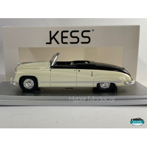 KESS MODEL 1/43 ISOTTA FRASCHINI 8C MONTEROSA BONESCHI OPEN 1948 IVORY KE43039031