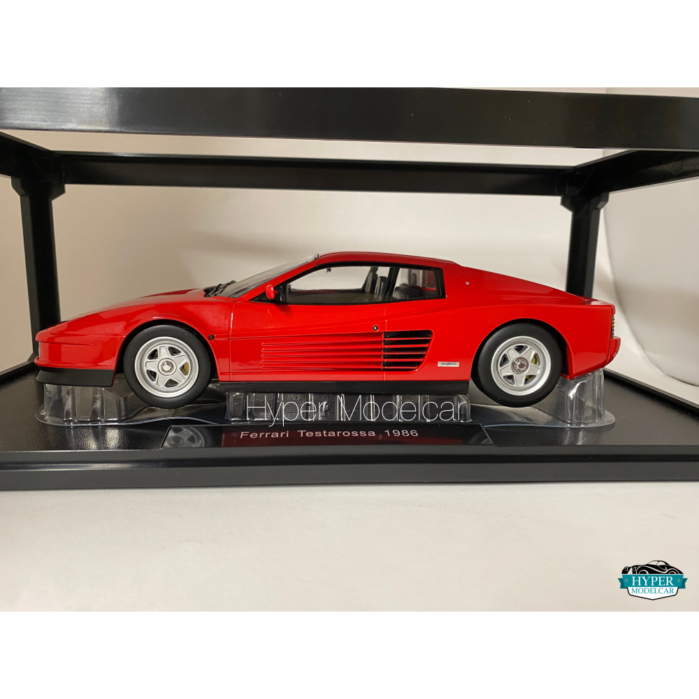 KK-SCALE 1/18 FERRARI TESTAROSSA 1986 RED BLACK INTERIOR ART.KKDC180511