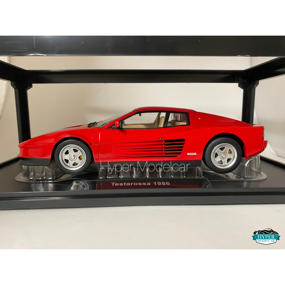 KK-SCALE 1/18 FERRARI TESTAROSSA 1986 RED BEIGE INTERIOR ART.KKDC180516