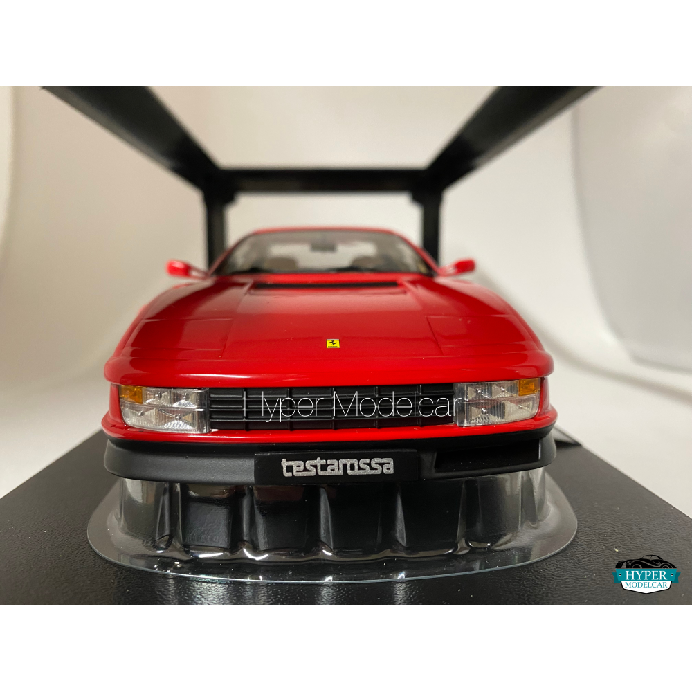 KK-SCALE 1/18 FERRARI TESTAROSSA 1986 RED BEIGE INTERIOR ART.KKDC180516