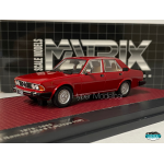 MATRIX SCALE MODELS 1/43 ALFA ROMEO ALFA 6 2.5I (T119) 1979 RED MX40102-191