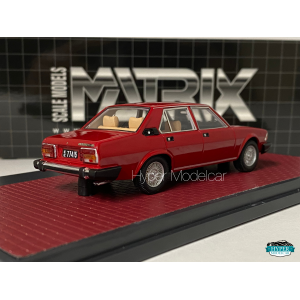 MATRIX SCALE MODELS 1/43 ALFA ROMEO ALFA 6 2.5I (T119) 1979 RED MX40102-191
