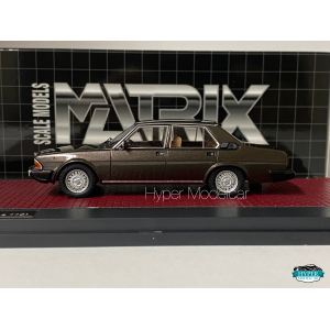 MATRIX SCALE MODELS 1/43 ALFA ROMEO ALFA 6 2.5I (T119) 1979 BROWN MET MX40102-193