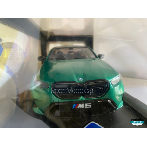 SOLIDO 1/18 BMW 5-SERIES M5 G90 2024 GREEN MET ART.1814701
