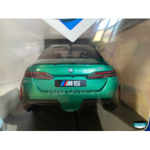SOLIDO 1/18 BMW 5-SERIES M5 G90 2024 GREEN MET ART.1814701