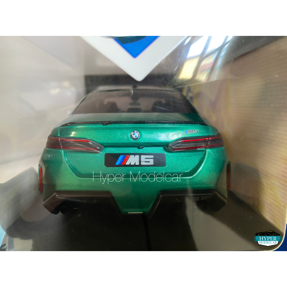 SOLIDO 1/18 BMW 5-SERIES M5 G90 2024 GREEN MET ART.1814701