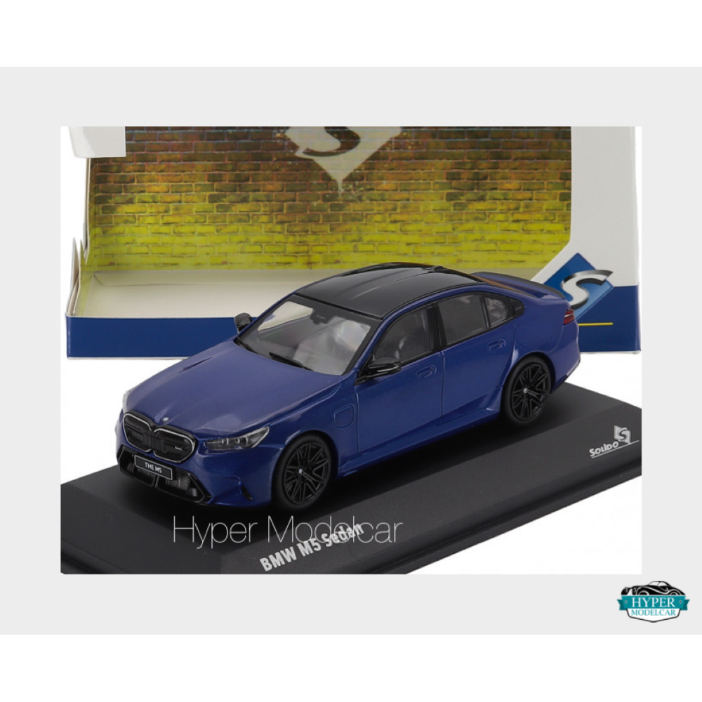 SOLIDO 1/43 BMW 5-SERIES M5 G90 2024 BLUE Art.4317551