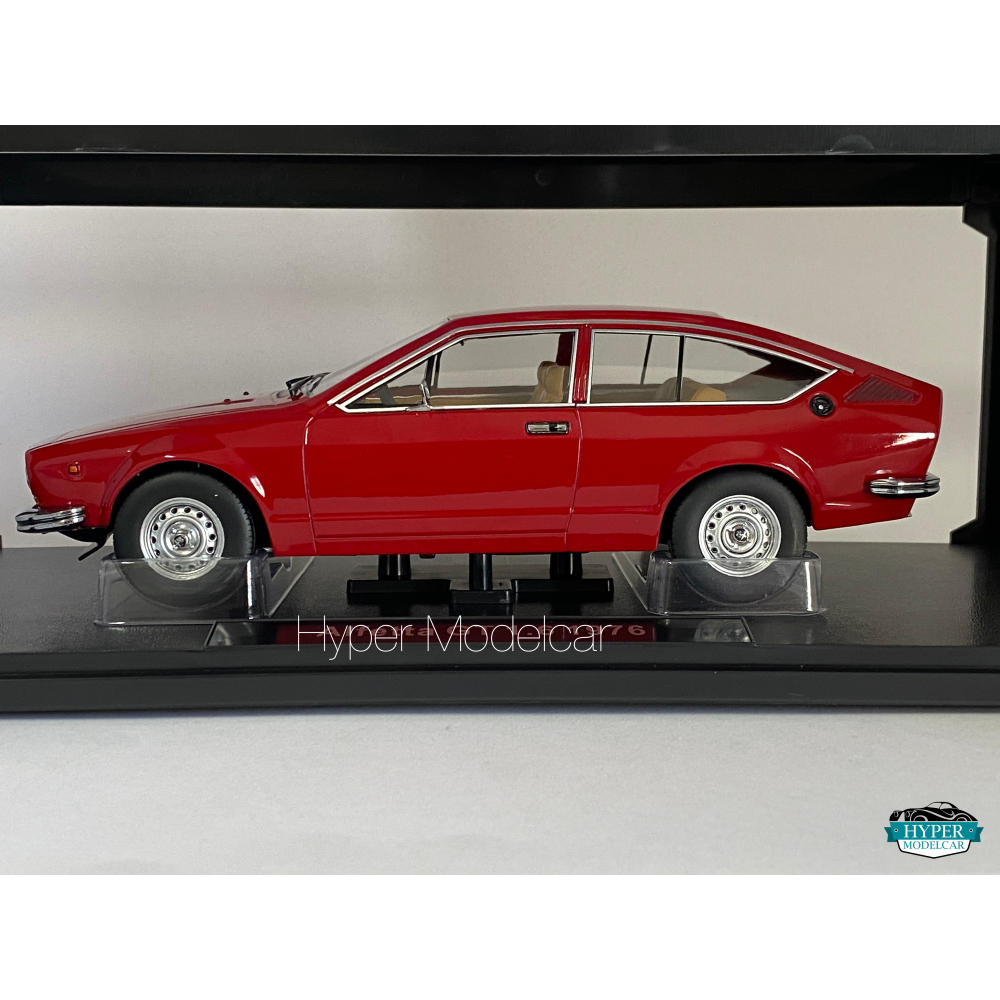KK-SCALE 1/18 ALFA ROMEO ALFETTA 1600 GTV 1976 RED ART.KKDC181061